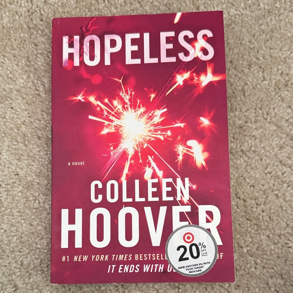 Hopeless by Colleen Hoover Book